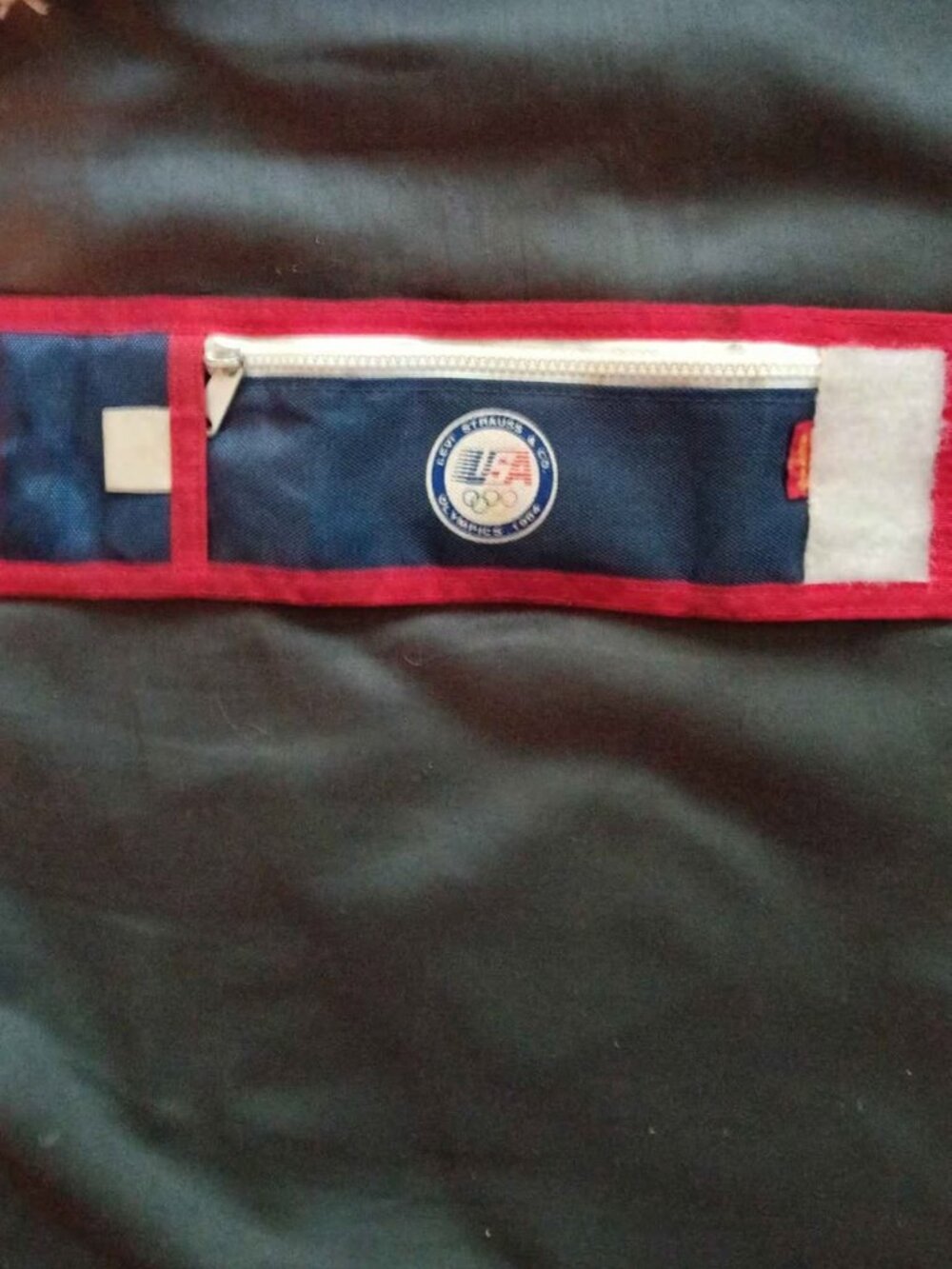 vintage 1984 Levi Strauss & Co. USA Olympics armband